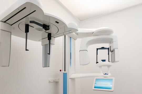 X-ray machine in the dental clinic.