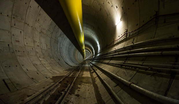 Underground Metro Tunnel 