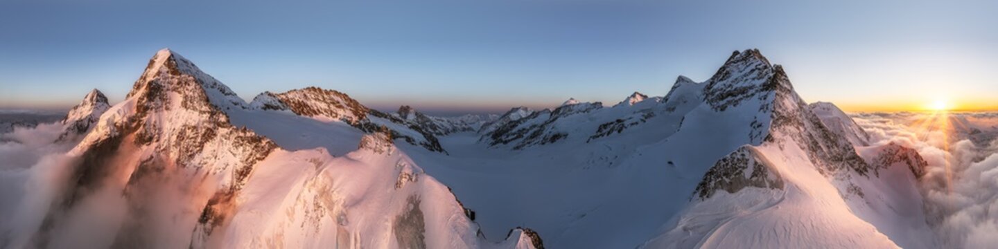 Epic alps panorama