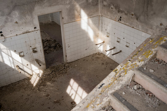Old destroyed building