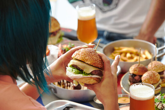Friends Having Lunch.