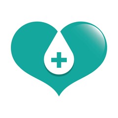 Obraz premium Health logo template