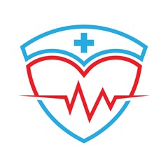 Health logo template