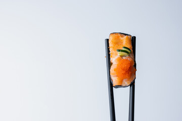 sushi with salmon