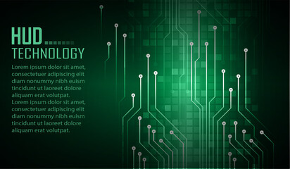 cyber circuit future technology concept background