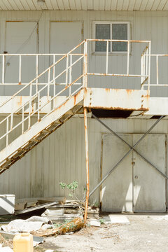 Abandoned old buildings