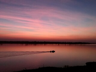 Pêcheur sur le rio Paraguay 