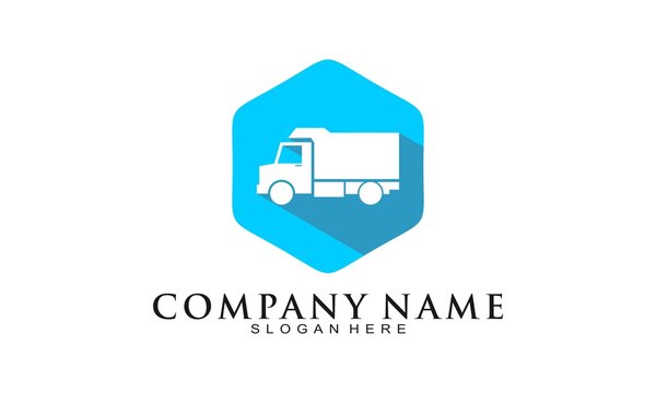 Box truck logo design