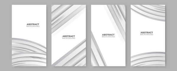 Abstract white monochrome vector background, for design brochure, website, flyer. Geometric white wallpaper for certificate, presentation, landing page