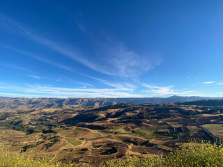 Fototapeta premium landscape with blue sky