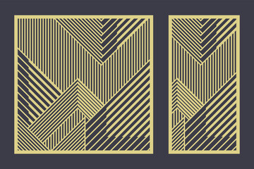 Abstract geometric pattern with lines