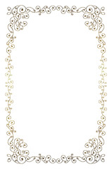 Gold metallic textured frame illustration, vintage, elegant plaque, decorative background.