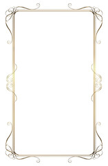 Gold metallic textured frame illustration, vintage, elegant plaque, decorative background.