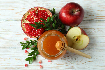 Concept of Jewish New Year Rosh Hashanah