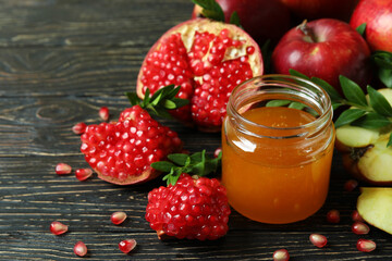 Concept of Jewish New Year Rosh Hashanah