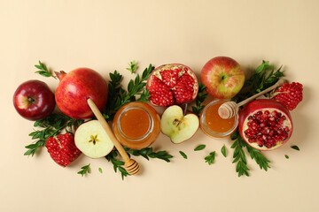 Concept of Jewish New Year Rosh Hashanah