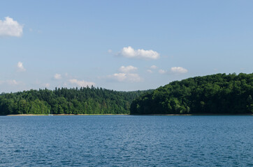 Fototapeta na wymiar Jezioro solińskie 