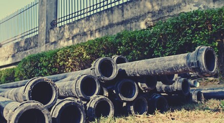 pipe in the parkpipe in the park