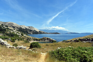 Summer 201, a beautiful scene on the island of Krk.