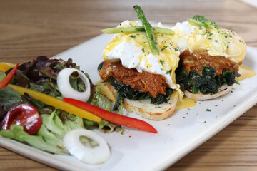 Breakfast is Egg benedict