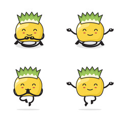 cute durian cartoon character
