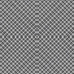 Black and White Argyle Plaid Tartan textured Seamless Pattern Design