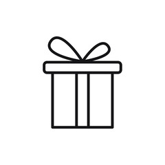 gift icon. gift set symbol vector elements for infographic web