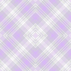 Purple Argyle Plaid Tartan textured Seamless Pattern Design