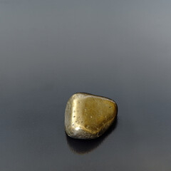 polished pyrite