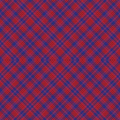 Red Navy Argyle Plaid Tartan textured Seamless Pattern Design
