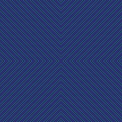 Fototapeta na wymiar Blue Argyle Plaid Tartan textured Seamless Pattern Design