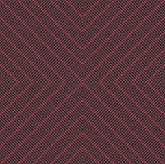 Red Argyle Plaid Tartan textured Seamless Pattern Design