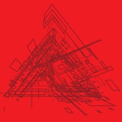 abstract architectural sketch