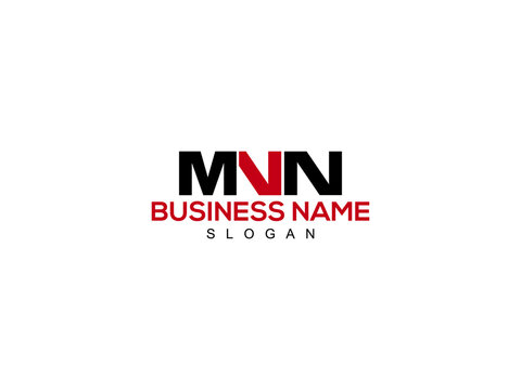 Letter MNN Logo Icon Vector Image Design For Company or Business