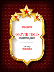 Blank movie, theater