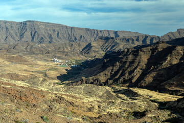 Fototapeta na wymiar Mountains in Gran Canaria