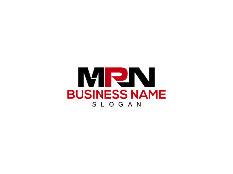 Letter MPN Logo Icon Vector Image Design For Company or Business