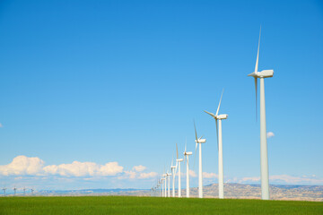 Renewable energy concept view