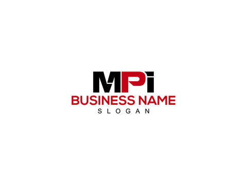Letter MPI Logo Icon Vector Image Design For Company or Business