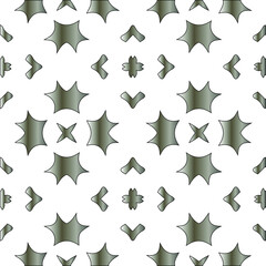 
Silver metallic gradient with repeat Pattern . Abstract metallic background.