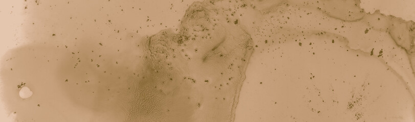 Abstract Coffee Stains. Grunge Brown Texture.