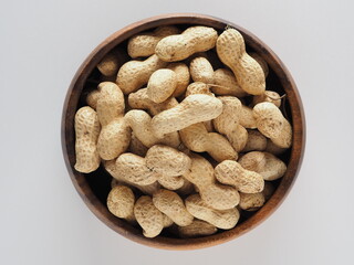 bowl of peanuts