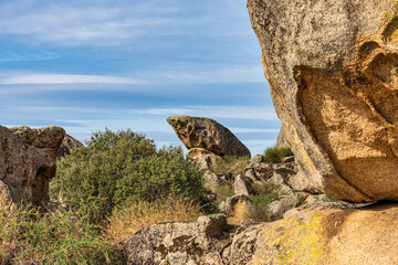 Los Barruecos Natural Monument, Malpartida de Caceres, Extremadura, Spain.