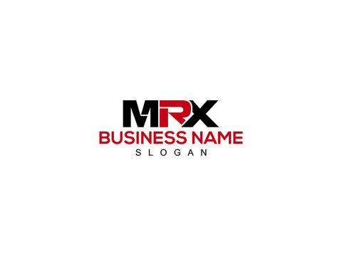 Letter MRX Logo Icon Vector Image Design For Company or Business