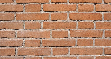wide 4K red brick wall background