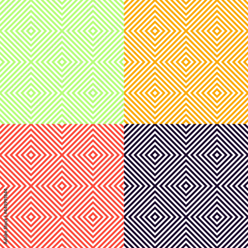 Poster abstract vector geometric background with squares.
