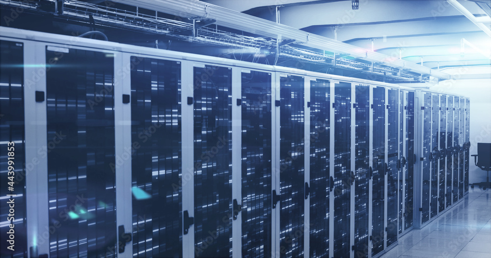 Poster data processing through data processing centre