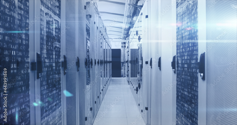 Poster data processing through data processing centre