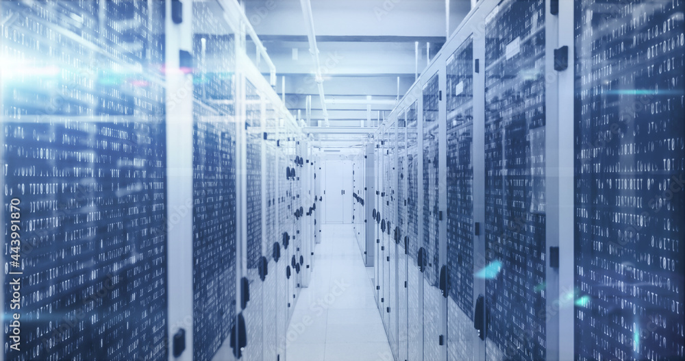 Poster data processing through data processing centre