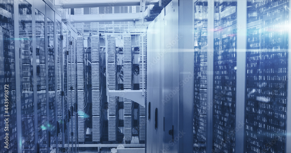 Poster data processing through data processing centre